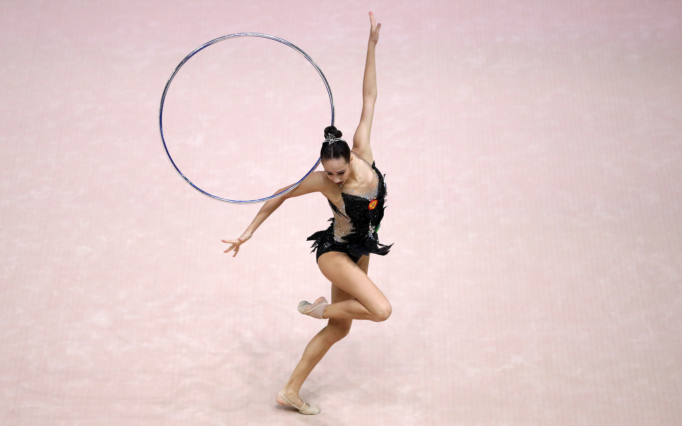 Exercise with a hoop. Anastasia Guzenkova (Russia)